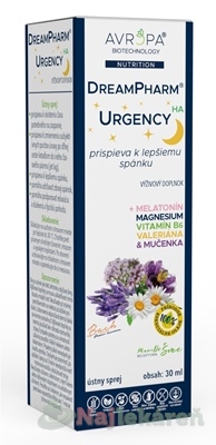 Avropa DreamPharm Urgency HA ústny sprej 30 ml Avropa www.bohre.sk