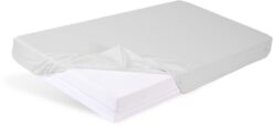 BABYMATEX Plachta ochranná s gumičkou Bamboo Svetlo Šedá  60x120 cm BABYMATEX www.bohre.sk