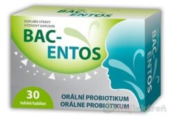 BAC-ENTOS tablety rozpustné v ústach 30 ks BAC-ENTOS www.bohre.sk