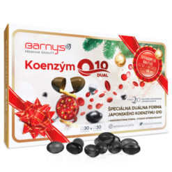 BARNY´S Koenzým Q10 dual 60 mg vianočné balenie 30 + 30 kapsúl zadarmo BARNY'S www.bohre.sk