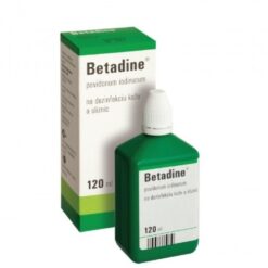 BETADINE Dezinfekčný roztok 120 ml Betadine www.bohre.sk