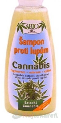 BIO Cannabis Šampón proti lupinám 260ml Cannabis www.bohre.sk