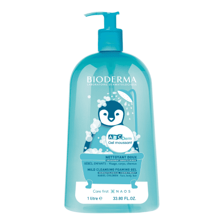 BIODERMA ABCDerm gel moussant čistiaci gél pre dojčatá a deti 1 l BIODERMA www.bohre.sk