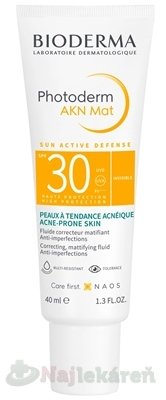 BIODERMA Photoderm AKN MAT SPF 30 fluid 40ml Bioderma www.bohre.sk