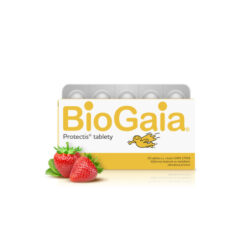 BIOGAIA ProTectis s príchuťou jahoda 10 tabliet BioGaia www.bohre.sk