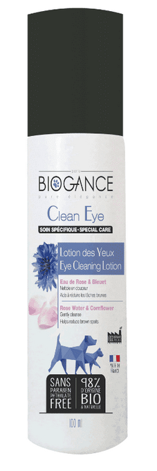BIOGANCE Clean Eye Lotion čistič okolia očí pre psy a mačky 100ml Biogance www.bohre.sk