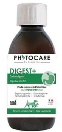 BIOGANCE Phytocare Digest+ perorálny roztok na podporu trávenia pre psy a mačky 200ml Biogance www.bohre.sk