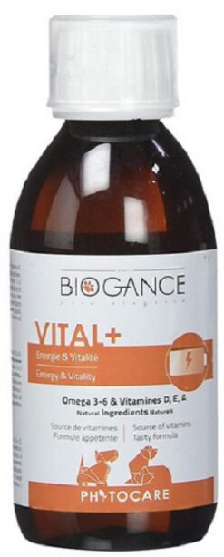 BIOGANCE Phytocare Vital+ perorálny roztok na vitalitu pre psy a mačky 200ml Biogance www.bohre.sk