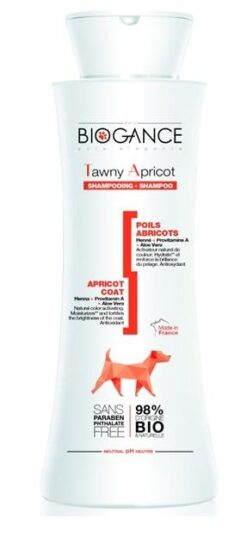BIOGANCE Tawny Apricot šampón pre psy 250ml (pre APRICOT farby srsti) Biogance www.bohre.sk