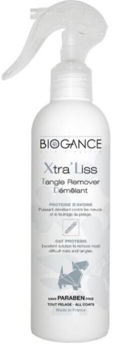 BIOGANCE rozčesávač Xtra'liss pre psy a mačky 250ml Biogance www.bohre.sk