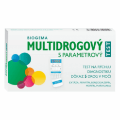 BIOGEMA Multidrogový test jednokrokový 1 kus Biogema www.bohre.sk