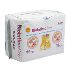 BIOINTIMO Anion vložky denné duopack 20 ks Biointimo www.bohre.sk