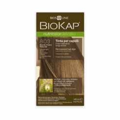 BIOKAP Nutricolor delicato farba na vlasy 8.03+ blond svetlý prirodzený 140 ml BIOKAP www.bohre.sk