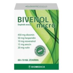 BIOMEDICA Bivenol micro 60 + 10 tabliet ZADARMO BIOMEDICA www.bohre.sk