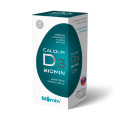 BIOMIN Calcium s vitamínom D3 60 kapsúl Biomin www.bohre.sk