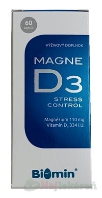 BIOMIN MAGNE D3 Stress Control, 60 ks BIOMIN www.bohre.sk