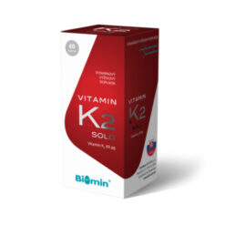 BIOMIN Vitamín K2 Solo 60 kapsúl Biomin www.bohre.sk