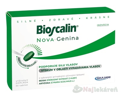 BIOSCALIN kapluse proti vypadávaniu vlasov 30 ks www.bohre.sk