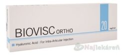 BIOVISC ORTHO 1% viskoelastický roztok na kĺby 2 ml Biovisc www.bohre.sk