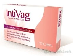 BIOfaktor IntiVag vaginálne čapíky s obsahom kyseliny mliečnej 10 ks PHARM faktor s.r.o. www.bohre.sk