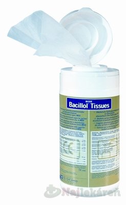BODE Bacillol Tissues dezinfekčné obrúsky (dóza) 100 ks Bode www.bohre.sk