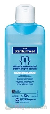 BODE Sterillium med dezinfekčný prípravok na ruky 500 ml Bode www.bohre.sk