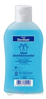 BODE Sterillium prípravok na dezinfekciu rúk 100 ml Bode www.bohre.sk