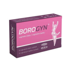 BOROGYN Vaginálne čapíky 10 x2 g Borogyn www.bohre.sk
