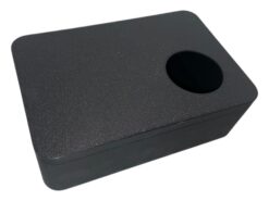 BREADING BOX L čierne kladisko, úkryt pre väčšie druhy plazov 200x120x60 mm Bulldog Reptiles www.bohre.sk