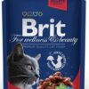 BRIT Premium cat Kapsička Adult Beef Stew & Peas 100g BRIT www.bohre.sk