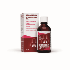 BROMHEXIN 12 Kvapky KM 50 ml BROMHEXIN www.bohre.sk