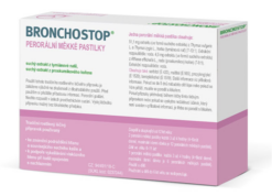 BRONCHOSTOP pastilky na cmúľanie 20ks Kwizda Pharma GmbH www.bohre.sk