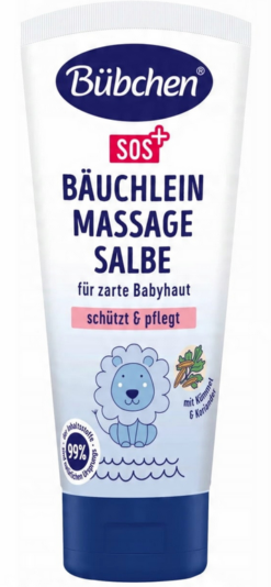 BUBCHEN SOS+ Balzam na boľavé bruško na masáž s rascou a koriandrom 50ml BUBCHEN WERK www.bohre.sk