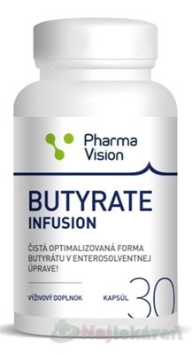 BUTYRATE INFUSION Pharma Vision 30 kapsúl Pharma Vision www.bohre.sk