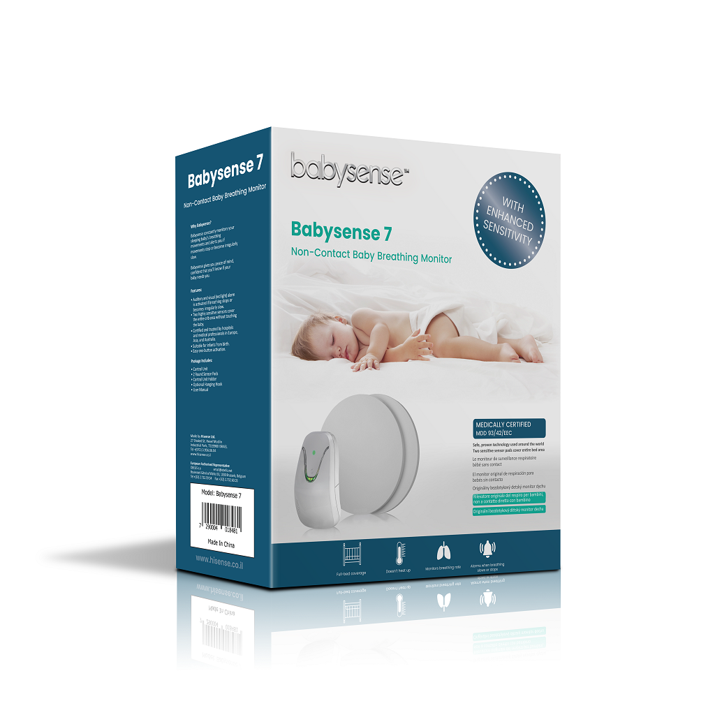 Babysense 7 monitor dychu BABYSENSE www.bohre.sk