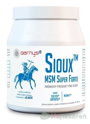 Barny's Sioux MSM Super Forte 600 g Barny´s www.bohre.sk