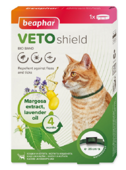 Beaphar Bio Band repelentný obojok pre mačky 35cm BEAPHAR www.bohre.sk