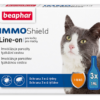 Beaphar IMMO Shield Line-On Cat antiparazitná pipeta pre mačky 3x1ml BEAPHAR www.bohre.sk