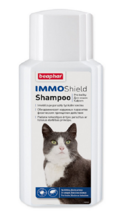 Beaphar Immo Shield CAT antiparazitný šampón pre mačky 200 ml BEAPHAR www.bohre.sk