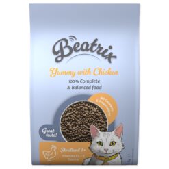 Beatrix Sterilized Cat s kuracím 1,4 kg BEATRIX www.bohre.sk