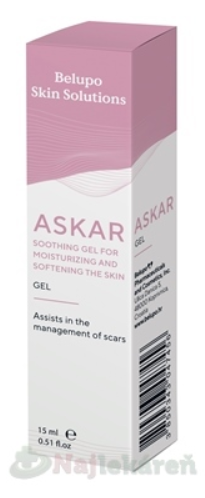 Belupo Skin Solutions ASKAR upokojujúci gél na hydratáciu a zmäkčenie kože 15 ml Belupo lijekovi i kozmetika d.d. www.bohre.sk