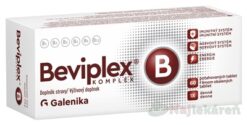 Beviplex B komplex tablety 60ks Galenika www.bohre.sk