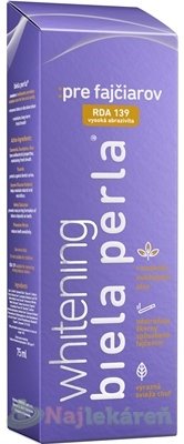 Biela perla Pre fajčiarov 75 ml DIMENZIA, spol. s r.o. www.bohre.sk