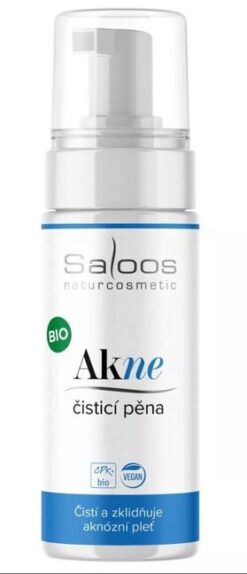 Bio Akné čistiaca pena Saloos Naturcosmetic www.bohre.sk