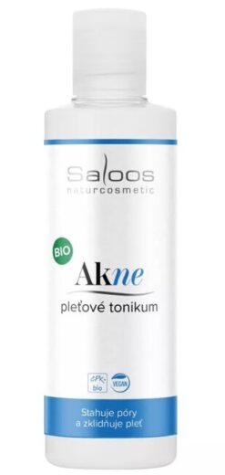 Bio Akné pleťové tonikum Saloos Naturcosmetic www.bohre.sk