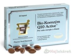 Bio-Koenzým Q10 Active Pharma Nord www.bohre.sk