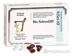 Bio-SelenoQ10 30cps (Bio-Q10 Active Gold 100 mg) + 30tbl (Bio-SelenoPrecise) PHARMA NORD ApS www.bohre.sk