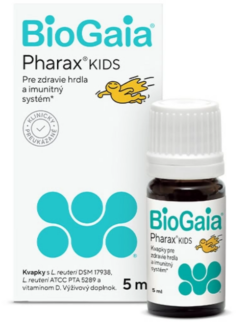 BioGaia Pharax KIDS kvapky 5ml BioGaia www.bohre.sk