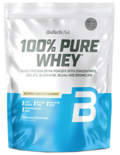 BioTechUSA 100% PURE WHEY príchuť bourbon vanilka 1000g BioTech USA Kft. www.bohre.sk