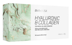 BioTechUSA Hyaluronic & Collagen 120 kapsúl BioTech USA Kft. www.bohre.sk